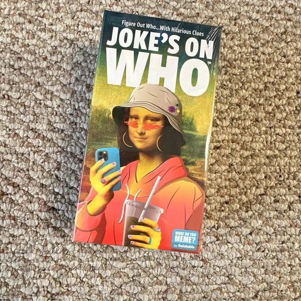 Joke’s on who 17+ party game / tabletop game
